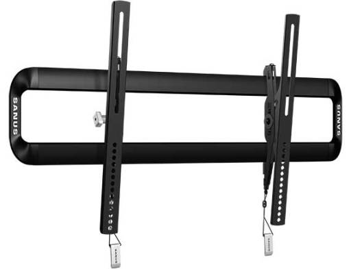 Sanus Premium Series VLT5 - Monteringssæt (tiltbar vægmontering) - for fladt panel - sort - skærmstørrelse: 51-80 - vægmonterbar