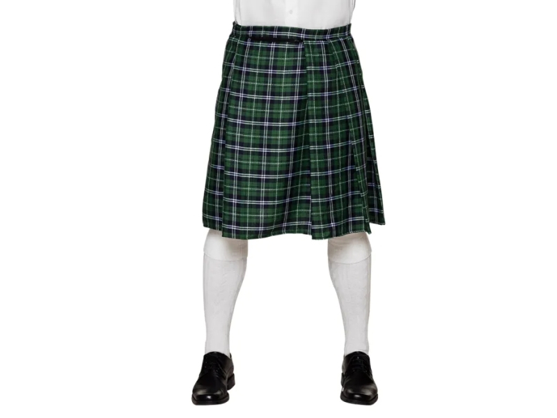 Grøn Skotskternet Kilt