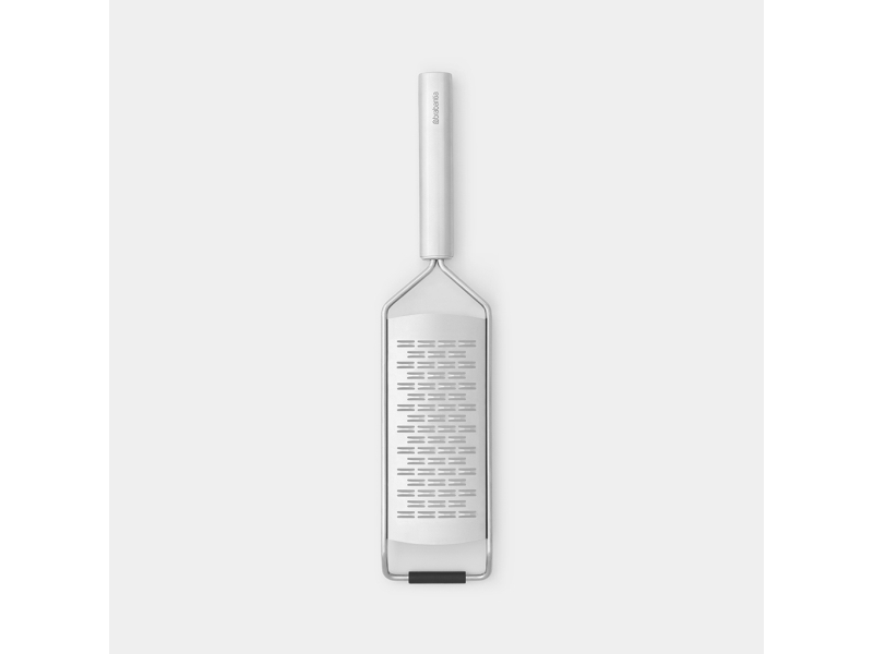 Brabantia 250965, Platt rivjärn, Svart, Rostfritt stål, Rostfritt stål, 70 mm, 20 mm | Köksutrustning - Köksredskap - Rivjärn | GameStuff