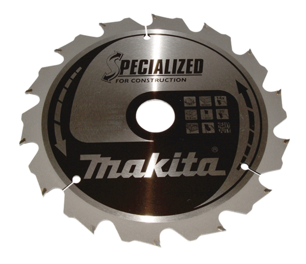 Makita Specialized, Træ, 21 Cm, 3 Cm, 2,8 Mm, Makita, 20°