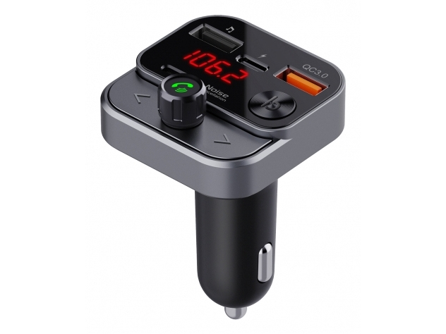 Technaxx FMT1700BT, FM, 87,6 - 107,9 MHz, Bluetooth/USB, 64 GB, Cigarr tändare, 12–24 | TV, Ljud & Bild - Stereo - Radio (DAB och FM) | GameStuff