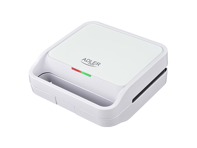 Adler Ad 3070W, Weiß, Edelstahl, 0,7 M, 1100 W, 220 - 240 V, 50/60 Hz