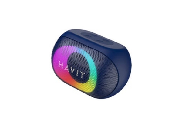 Havit 6939119088835, 5 Cm, 8 W, Kabel & Trådløs, Usb Type-A, Blå, Vandtæt