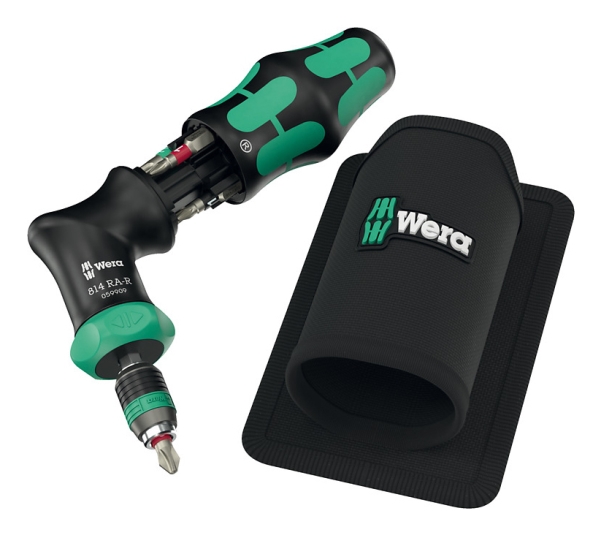 Wera Kraftform Compact Pistol RA-R 1, 110 mm, 150 mm, 60 mm, 384 g, 7 st | Verktyg & Verkstad - Skruvmejsel - Skruvmejselset | GameStuff