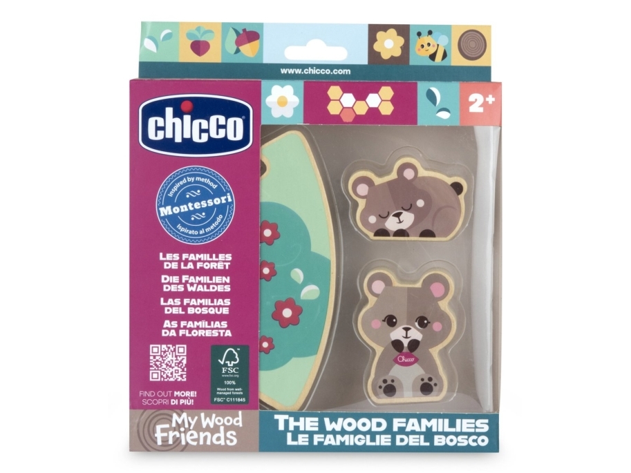 Chicco Classic 00012208400000, 2 År, Træ, Flerfarvet