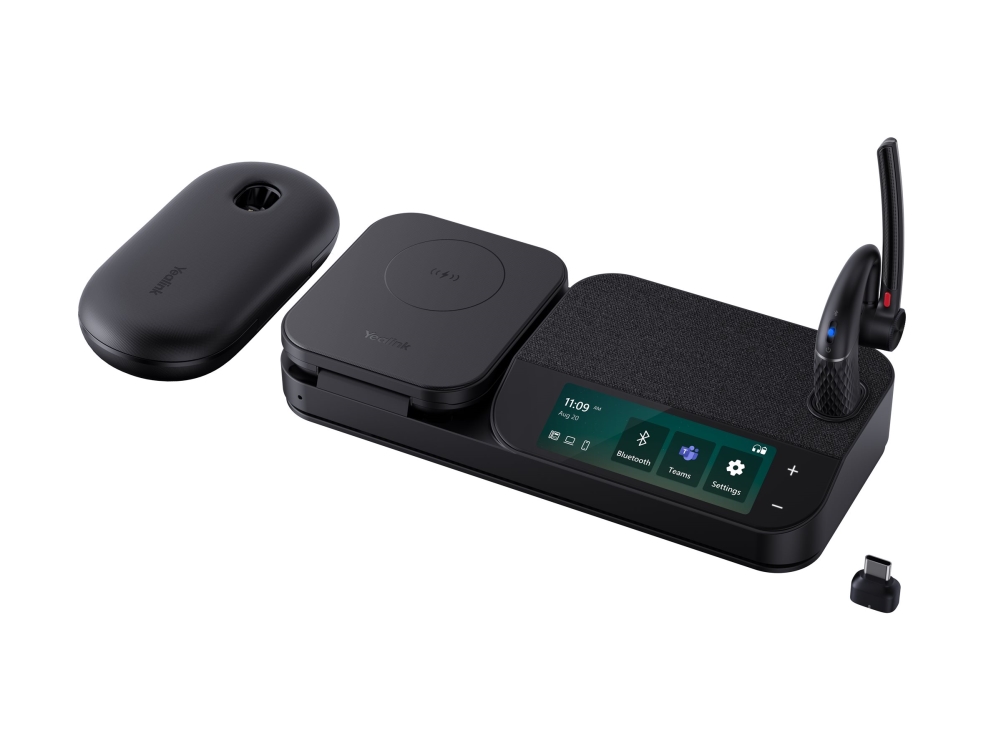 Yealink Bh71 Series Workstation Pro - Headset - I Øret - Over Øret-Montering - Bluetooth - Trådløs - Usb-A Via Bluetooth Adapter - Certified For Micr