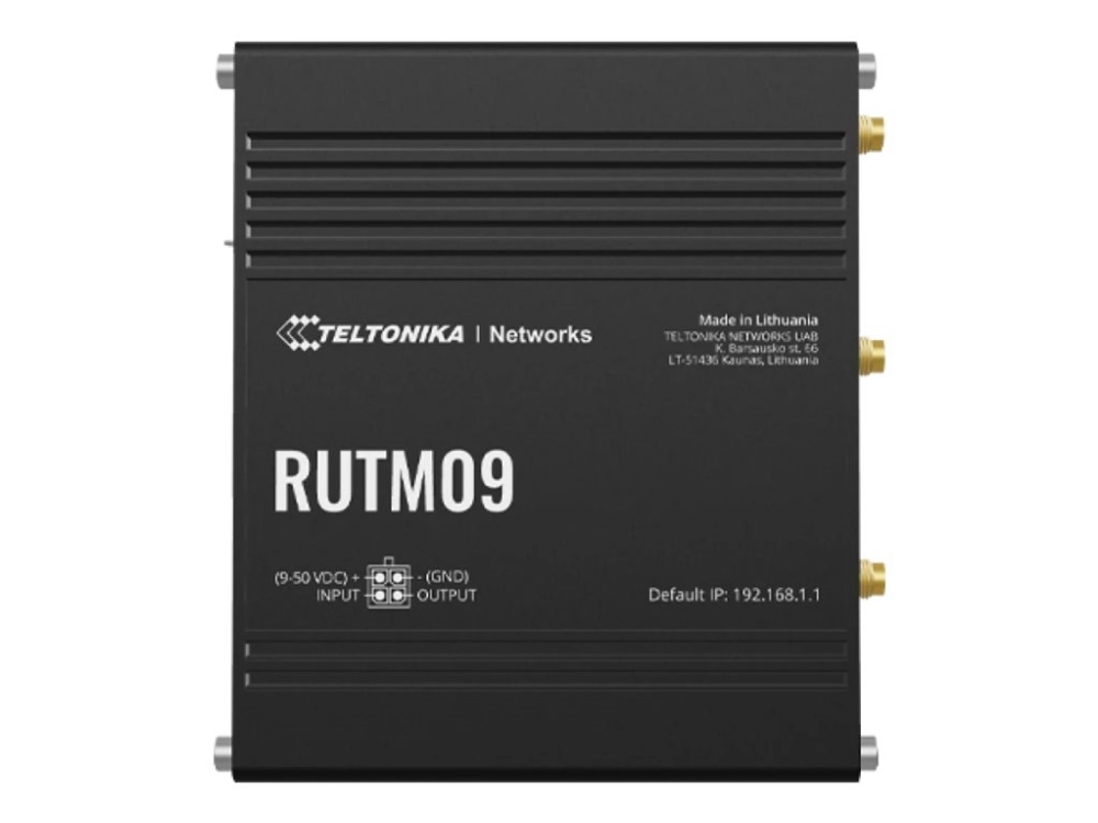 Teltonika Rutm09 - Router - Wwan 3-Port Switch - 1Gbe - Wi-Fi 5 - 3G, 4G
