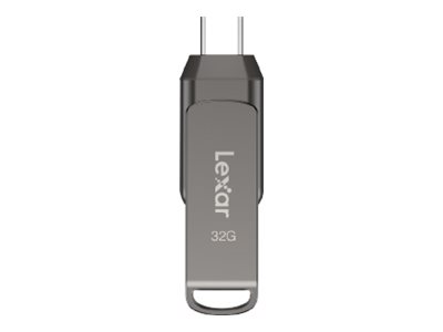 Lexar Jumpdrive Dual Drive D400 - Usb Flashdrive - 32 Gb - Usb 3.1 / Usb-C
