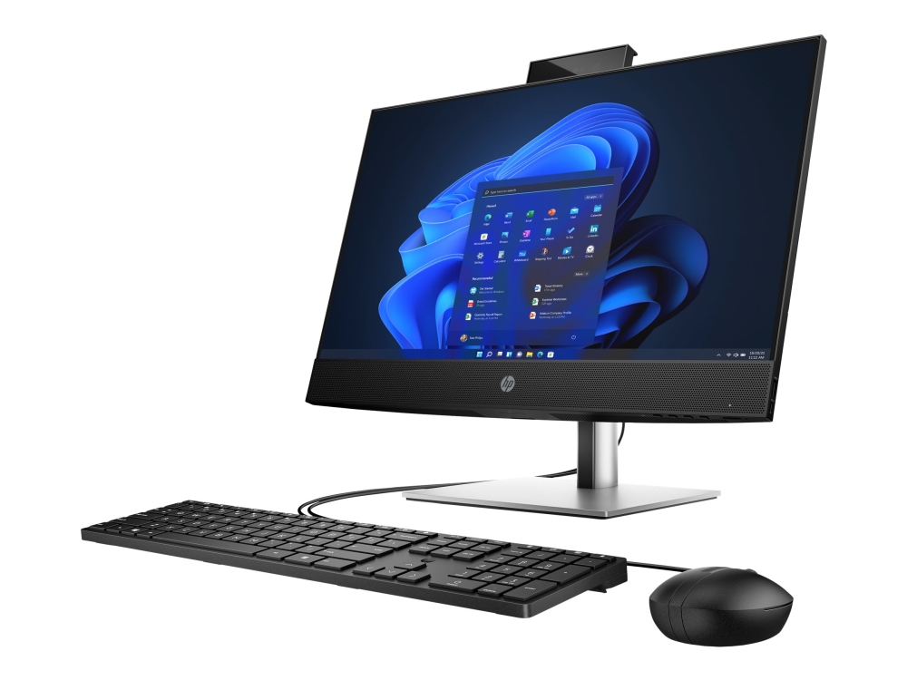 HP ProOne 440 G9 - Alt-i-én 13500T - RAM 16 GB - SSD 512 GB - NVMe - Gigabit Ethernet, IEEE 802.11ax (Wi-Fi 6E), Bluetooth 5.3 - skærm: LED 23.8 1920 x 1080 (Full HD)