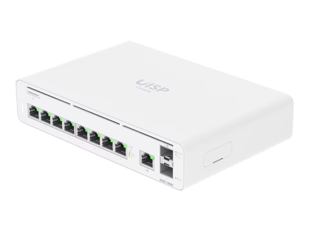 Ubiquiti Uisp Console, Hvid, 1U, Metal, Ce, Fcc, Ic, Arm Cortex, Cortex-A57
