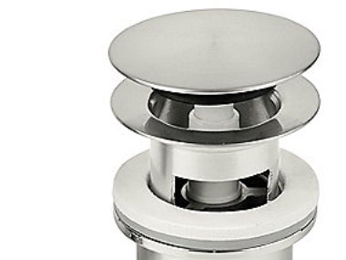 Bundventil Med Klik-Funktion. Steel (Pvd)