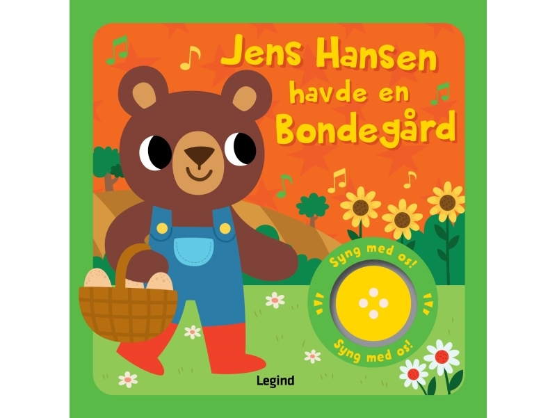 Jens Hansen havde en bondegård - Sangbog med musik | Claire Stamper