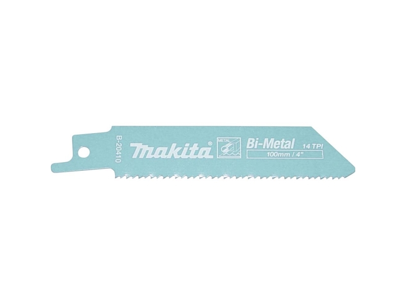 Makita B-20410, Stiksavklinger, Metal, Bimetal, Blå, 10 Cm, 3 Mm