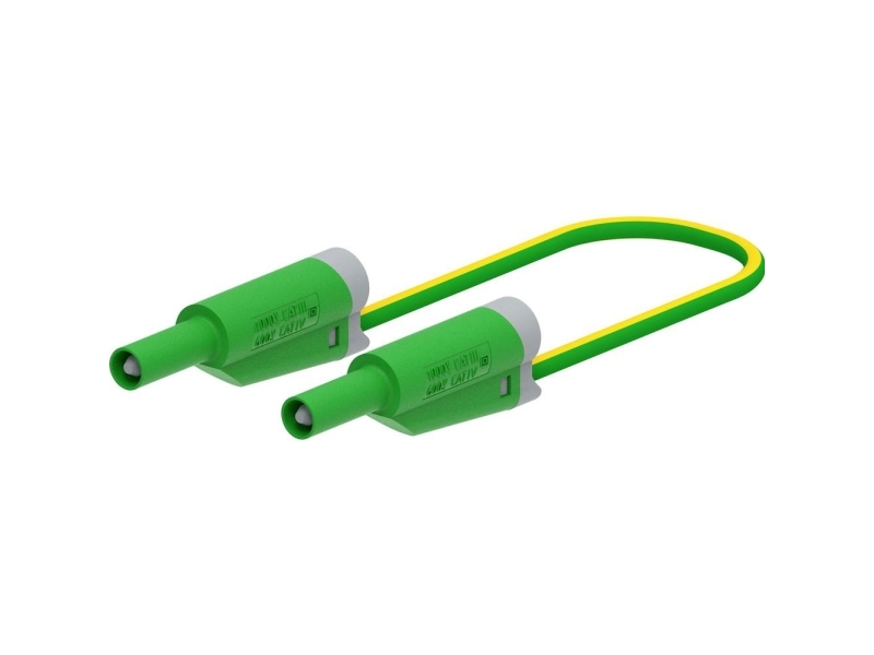 Electro Pjp 2712-Iec-Cd1-100V Prüfkabel Bananenstecker 100 Cm Grün 1 Stück