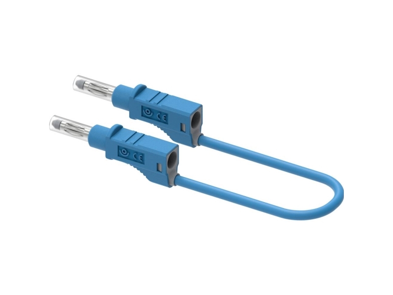 Electro PJP 2211/600V-CD1-100BL Testijohto Banaanipistoke 100 cm Sininen 1 kpl