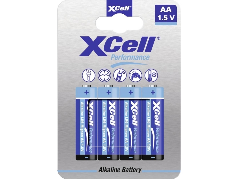 Xcell Mignon Aa -Batterie Alkali-Mangan - Batterie - Mignon (Aa) (136150)