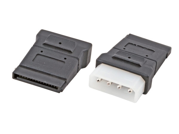 Efb-Elektronik Sata Power Adapter, Sata 15 Pcb Til 13,30 Cm (5,25") 4Pin, Pcb, Sort Producent: Efb Elektronik (Eb490)