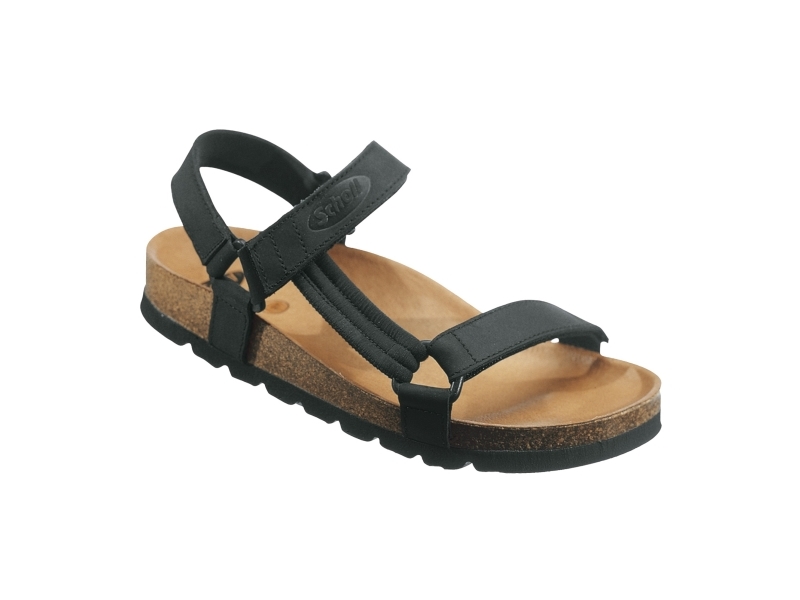 Scholl Heaven, Unisex, Voksen, Badesandaler, Sort, Brun, Monokromatisk, Flad hæl - 42 | Sport & Träning - Skor - Flip-flops & sandaler | GameStuff