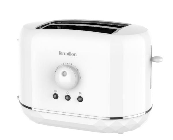 Diamant 2-Scheiben-Toaster Weiß