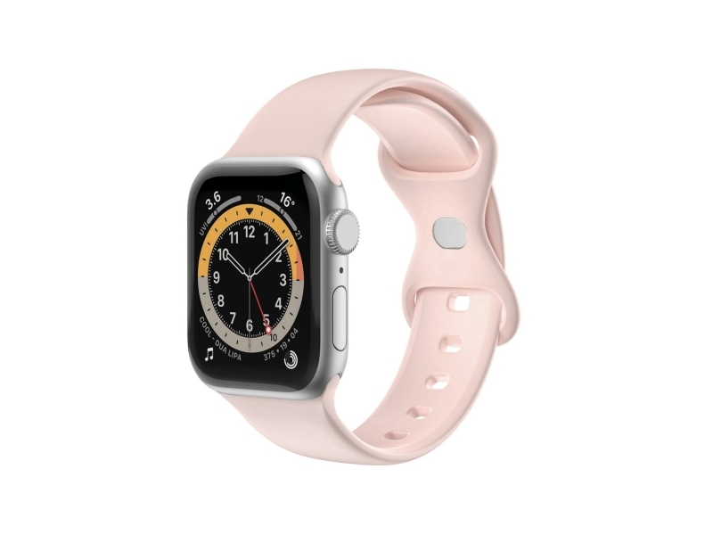 Celly Wbandsil44bp, Uhrenarmband, Apple, Watch 42 Mm, Watch 44 Mm, Watch 45 Mm, Silikon, Pink, 220 Mm
