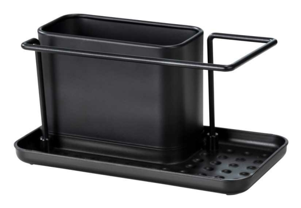 Wenko 55078100Questions, Hylde Til Håndvask, Fritstående, Sort, Plast, Rustfrit Stål, 210 Mm, 120 Mm