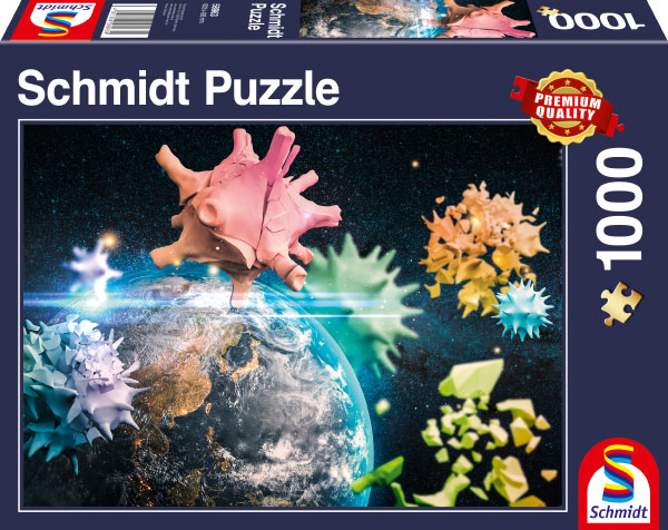 Schmidt Games Schmidt Games Puslespil Pq 1000 Planeta Ziemia 2020 G3
