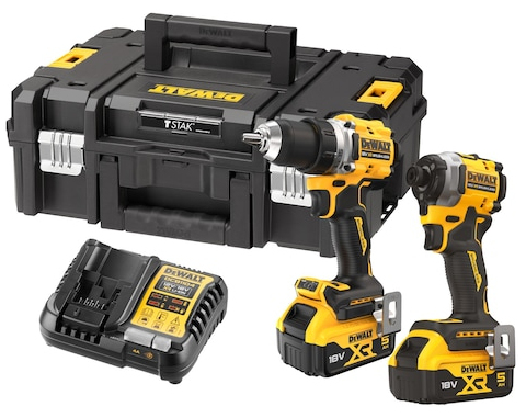 DEWALT DCK2051P2T-QW Verktygssats