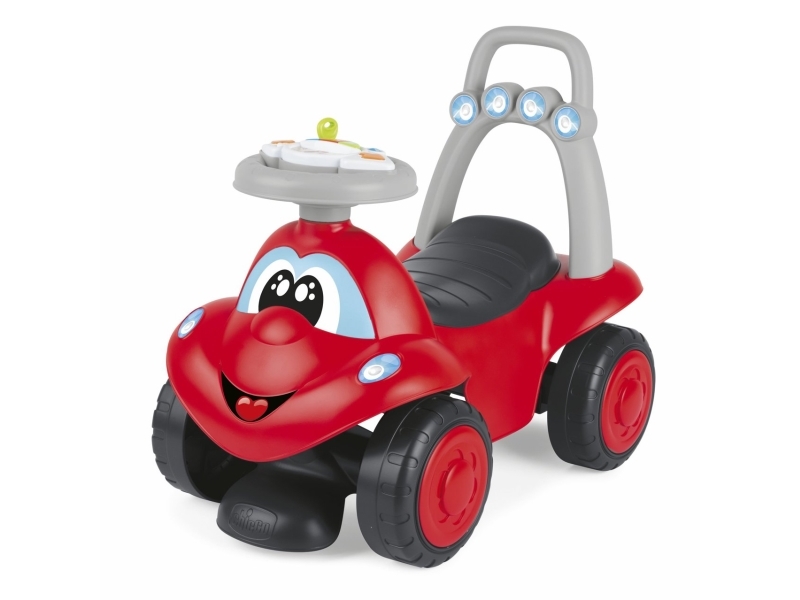 Chicco Classic 00011211000000, 1 År, 4 hjul, Plast, Sort, Grå, Rød, Batterier påkrævet