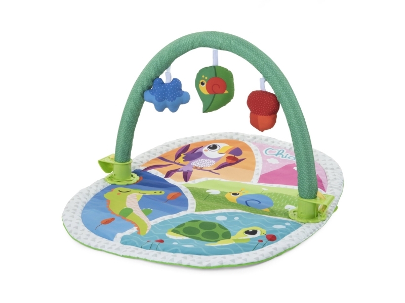 Chicco Classic 00011353000000, Babyspielmatte, Spielbügel, Mehrfarbig, Stoff