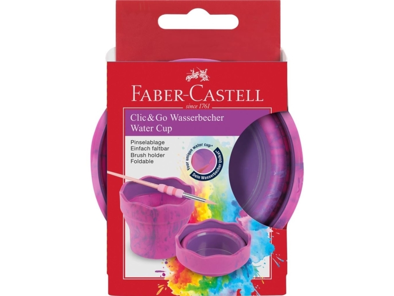 Faber-Castell 181527, singel, rosa, 1 st | Hobby - Färg vattenbaserad - Olika akrylfärger | GameStuff