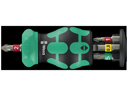 Wera Kraftform Kompakt Stubby Magazine Ra 1, 60 Mm, 115 Mm, 40 Mm, 175 G, 6 Stk