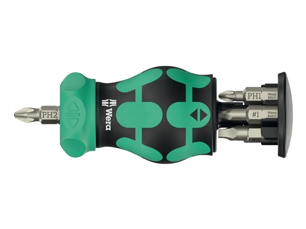 Wera Kraftform Kompakt Stubby magazine RA 4, 60 mm, 115 mm, 40 mm, 180 g, 6 stk