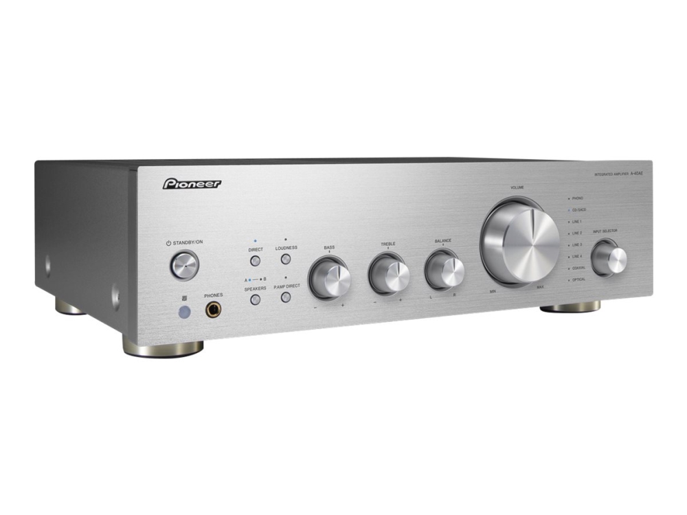 Pioneer A-40Ae, 106 Db, 10 - 100000 Hz, 220 - 230 V, 50 - 60 Hz, 150 W, 0,2 W