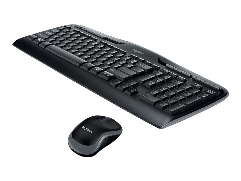 Logitech Wireless Combo Mk330, Volle Größe (100%), Kabellos, Rf Wireless, Qwerty, Maus Enthalten