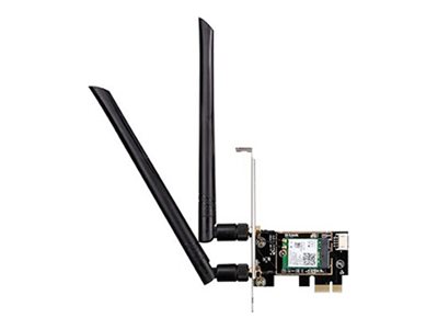 D-Link Ax3000, Eingebaut, Kabellos, Pci Express, Wlan / Bluetooth, 2402 Mbit/S, Schwarz