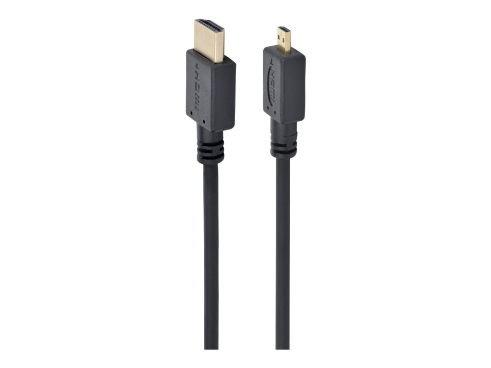 Gembird - Hdmi-Kabel - 19 Pin Micro Hdmi Type D Han Til Hdmi Han - 1.8 M - Sort