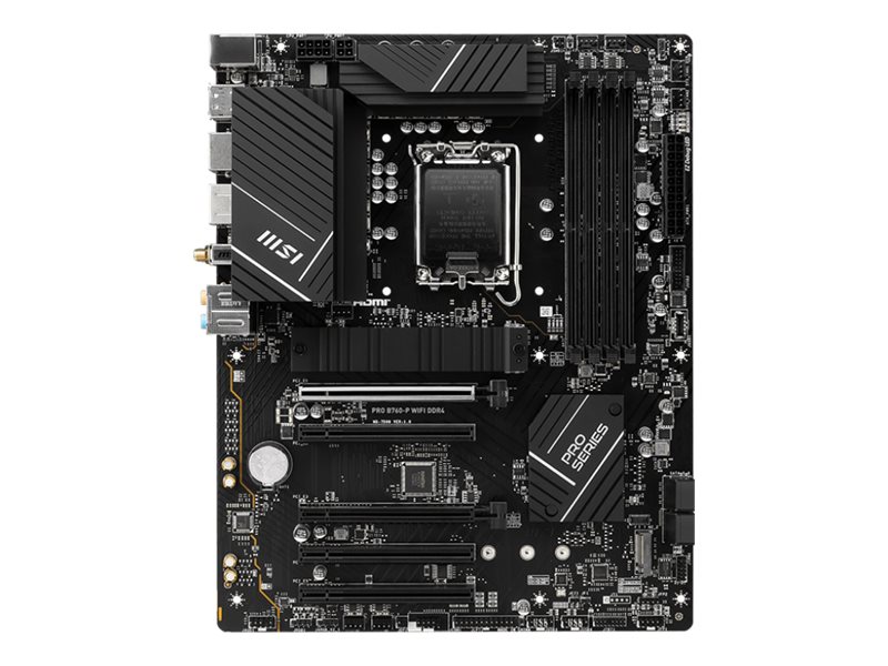 Msi Pro B760-P Wifi Ddr4, Intel, Lga 1700, Intel Celeron , Intel Pentium Gold, Lga 1700, Ddr4-Sdram, 128 Gb