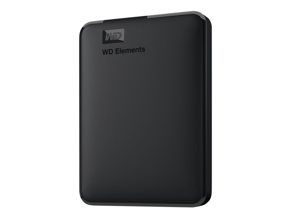 Hdd Usb3 1Tb Ext. 2,5" Sort Wdbuzg0010bbk-Wesn Wdc