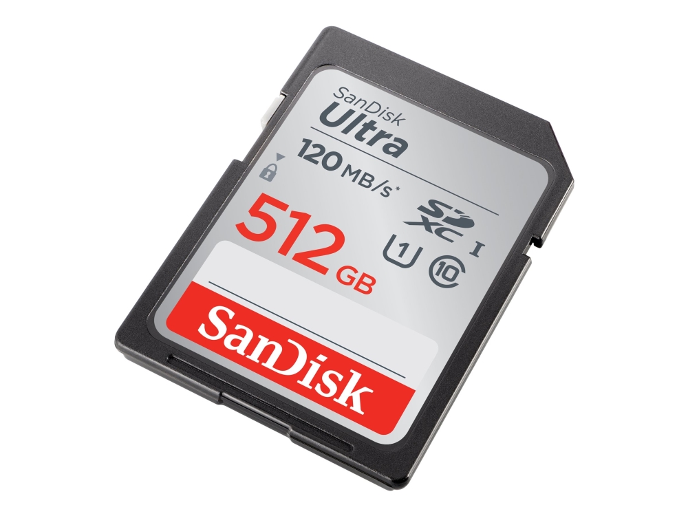 Sandisk Ultra, 512 Gb, Sdxc, Klasse 10, Uhs-I, 150 Mb/S, Klasse 1 (U1)