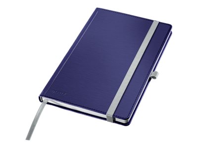 Leitz Style Notesbog A5 Kvadreret Med Hardcover Titan Blå