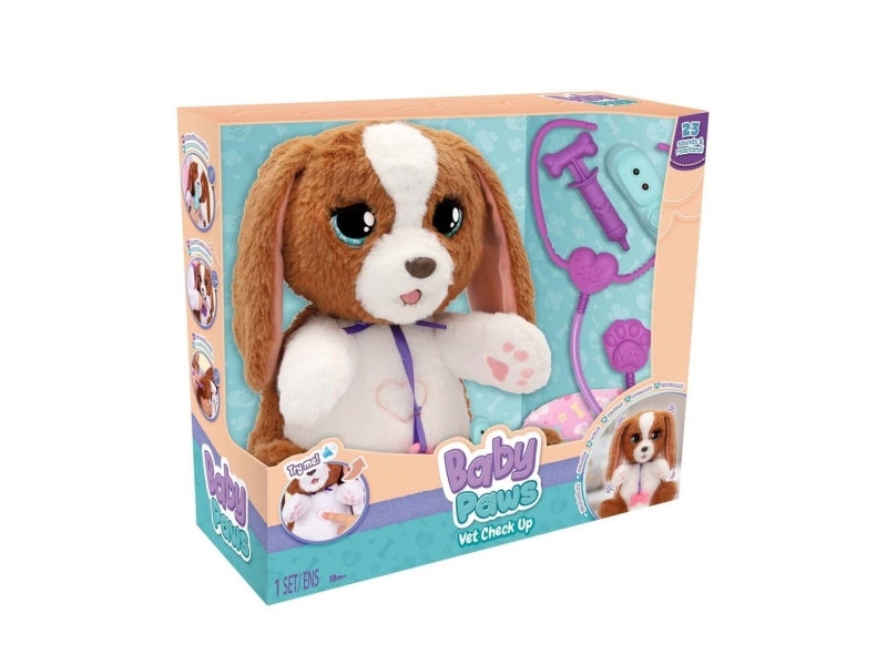 Baby Paws Interaktiv Bamse - Interactive Puppy - Vet Check Up