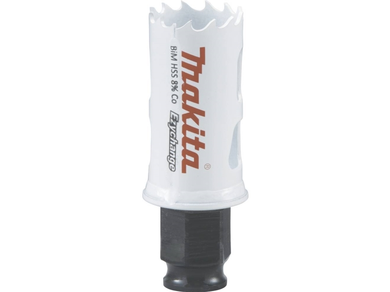 MAKITA BIM HSS-Co 8% 25mm EZYCHANGE PIT METALLI, TERÄS, ALU, PUU, PVC