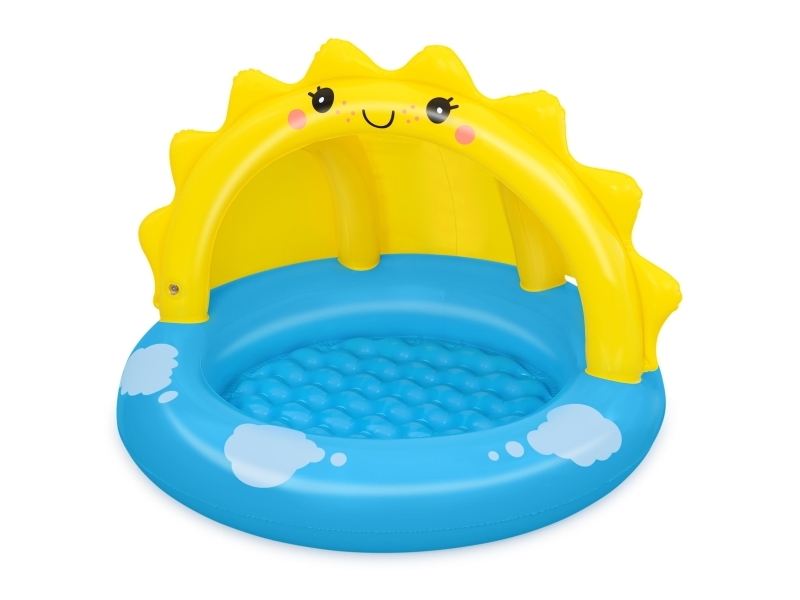 Bestway 52637 Uppblåsbar pool med tak och uppblåsbar botten Sunshine 1,01 m x 97 cm x 71 cm | Trädgården - Pools & Vatten spel - Pools & bassäng | GameStuff