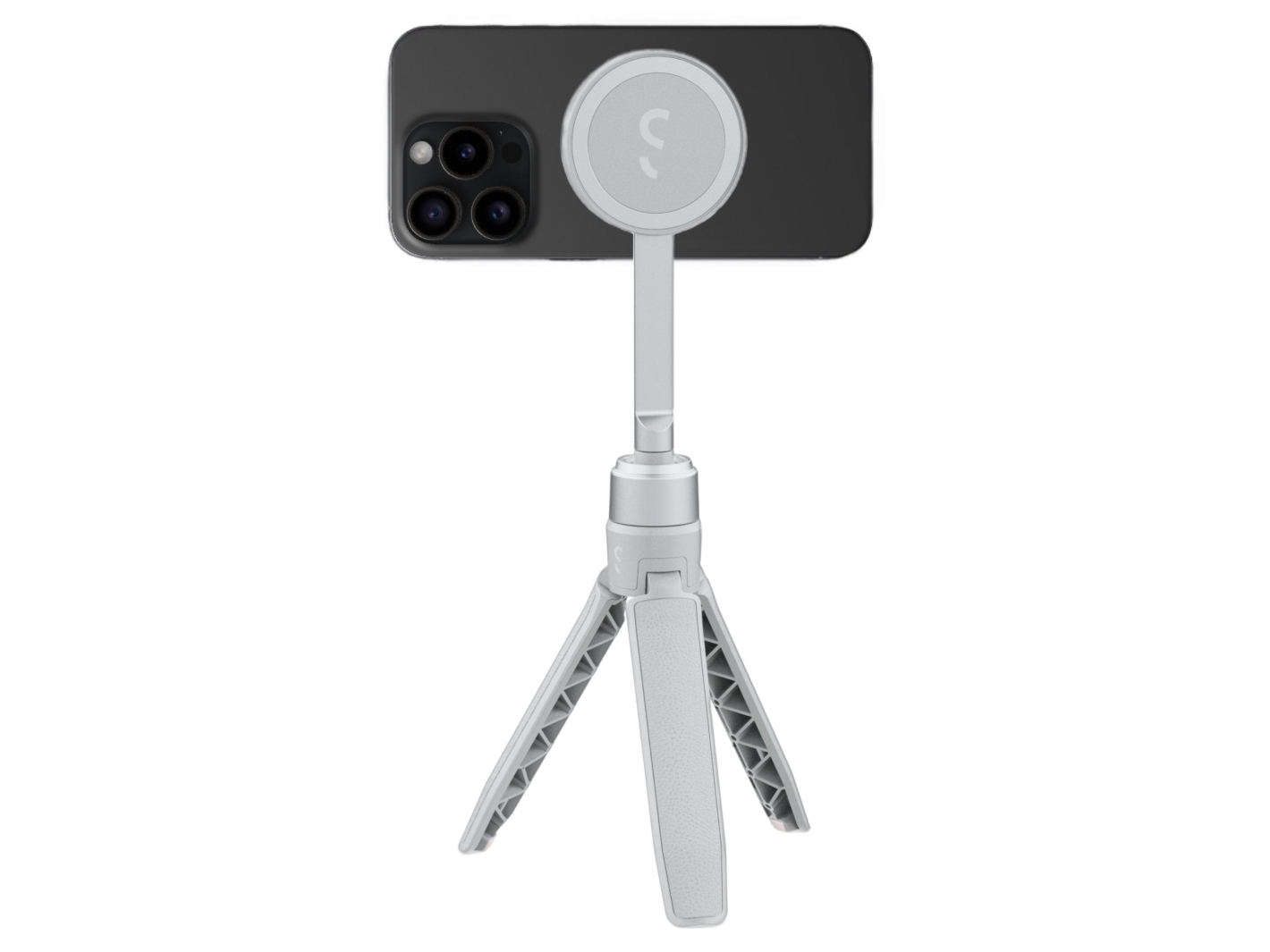 Shiftcam Snapstand Mini, Smartphone, Steinfarbe, Jede Marke, Aluminium, 35°, 29,5 Cm
