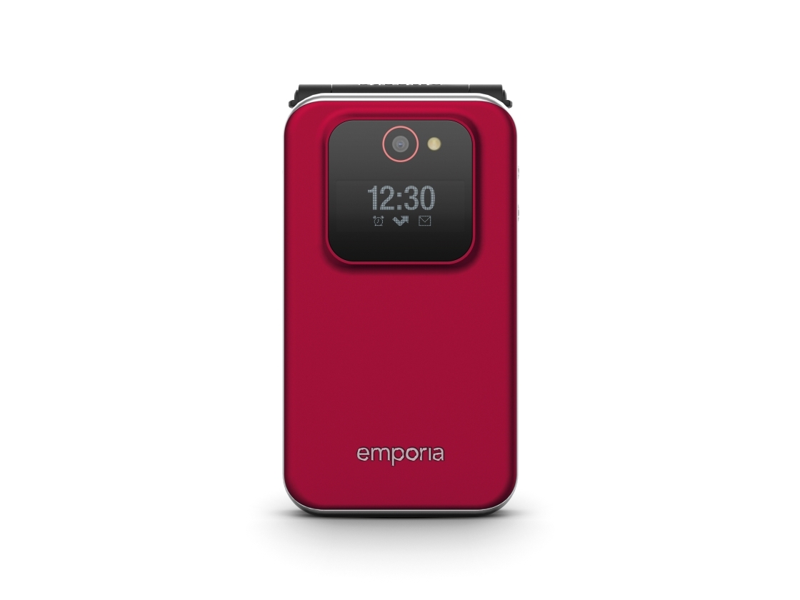 Emporia Emporiajoy-Lte, Klappgehäuse, Single Sim, 7,11 Cm (2.8"), 2 Mp, 1300 Mah, Rot