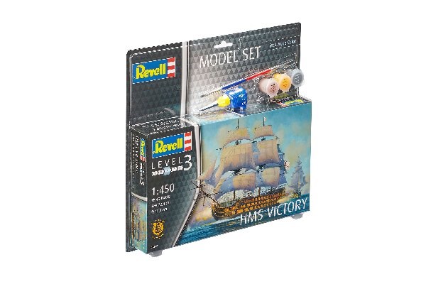 Revell - 65819 - Admiral Nelson Flaggschiff-Modellbausatz, 120 Jahre