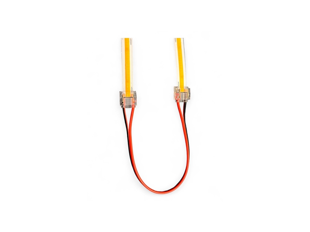 Light Solutions Double SmartClip for 10mm COB LED Ribbon with 15cm cord - 5-pack | Belysning - Intelligent belysning (Smart Home) - Tillbehör | GameStuff