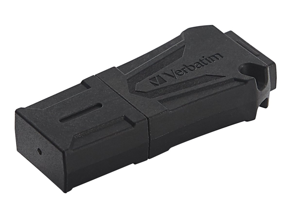 Verbatim Toughmax - Usb-Stick 64 Gb - Schwarz, 64 Gb, Usb Typ-A, 2.0, Kappe, 7 G, Schwarz