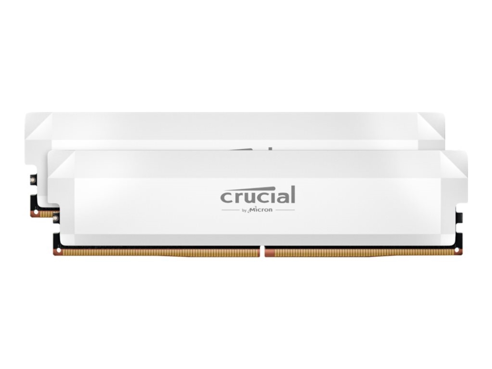 Crucial Pro - Overclocking Edition - Ddr5 - Sæt - 32 Gb: 2 X 16 Gb - Dimm 288-Pin - 6000 Mt/S / Pc5-48000 - Cl36 - 1.35 V - Ikke Bufferet - On-Die Ec