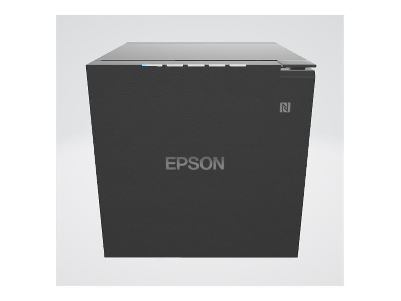 Epson TM m30III-H (142) - Kvitteringsprinter - termisk linje - Rulle (7,95 cm) - 203 x 203 dpi - op til 300 mm/sek. - Bluetooth 5.0, Wi-Fi, USB 2.0, LAN, USB-C - skærer - sort